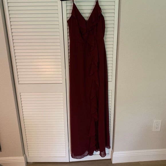 Spaghetti Strap Ruffle Front Dress - Picture 7 of 7